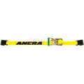 Ancra International Ancra® 2" x 27' Ratchet Strap 47970-10 with Short-Wide Ratchet Buckle & Flat Hooks 47970-10